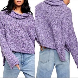 Free People Purple Sweater